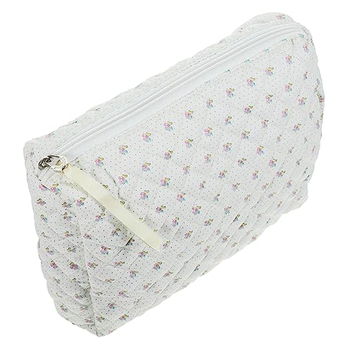 NULYLU Kosmetiktasche Große Kapazität Reise-Make-up Aufbewahrungstasche Mit Reißverschluss Blumenmuster Multifunktionale Kosmetik-Organizer-Tasche Für Damen Für Reisen Und Alltag von NULYLU