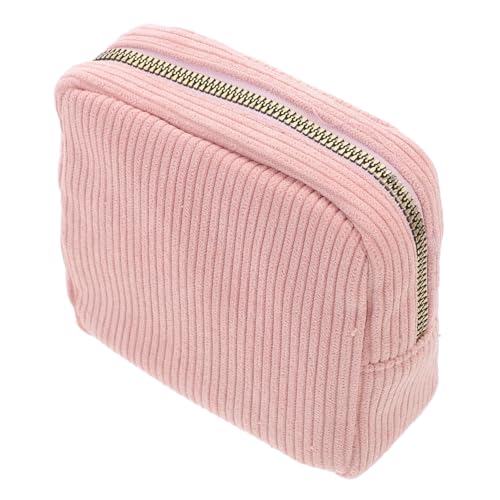 NULYLU Makeup Pouch Corduroy Kosmetiktasche Für Damen Tragbare Aufbewahrung Für Kosmetik Toilettenartikel Und Kleingeld Vielseitige Verwendung Im Alltag Und Reisen von NULYLU