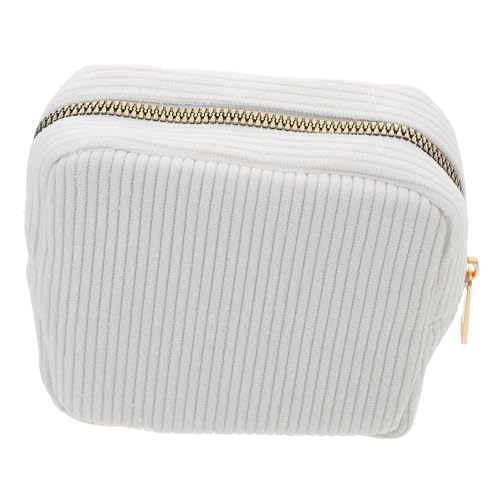 NULYLU Kordelzug Kosmetiktasche Für Damen Kleine Make-up Tasche Für Reisen Und Alltag Stilvolle Aufbewahrung Für Kosmetik Und Münzen Aus Weichem Cordmaterial von NULYLU
