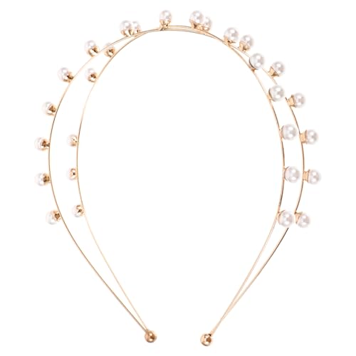 NULYLU Perlen Stirnband Für Dekoratives Haaraccessoire Für Partys Hochzeiten Und Besondere Anlässe Chic Und Im Design Vielseitig Kombinierbar von NULYLU