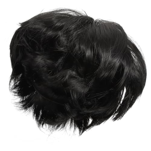 NULYLU Kurze Glatte Haarperücke Damen - Natürlich Aussehende Kurzhaarperücke Leicht Zu Tragen Für Alltag Und Partys von NULYLU