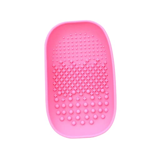 NULYLU Make Up Pinselreinigungsplatte aus Langlebigem Silikon Handliches Reinigungs Pad für Effektive Make Up Pinselreinigung Kompakt und Einfach zu Verstauen für Frauen Zufällige Farbe NULYLU Make Up Pinselreinigungsplatte aus Langlebigem Silikon Handliches Reinigungs Pad für Effektive Make Up Pinselreinigung Kompakt und Einfach zu Verstauen für Frauen Zufällige Farbe von NULYLU