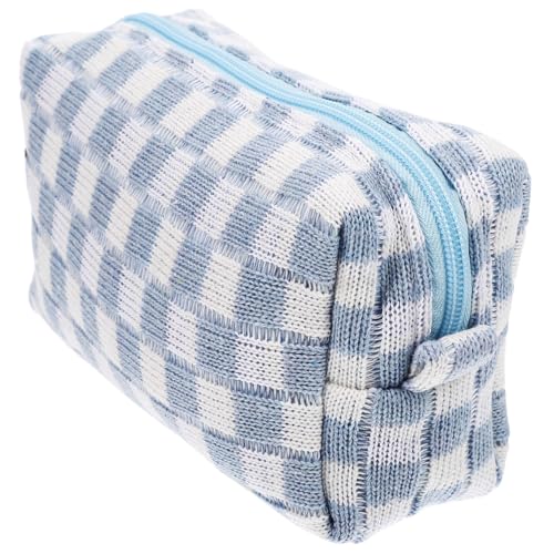 NULYLU Reise-Make-up-Tasche Mit Reißverschluss – Sichere Und Organisierte Karierte Kosmetiktasche Für Damen NULYLU Reise-Make-up-Tasche Mit Reißverschluss – Sichere Und Organisierte Karierte Kosmetiktasche Für Damen von NULYLU