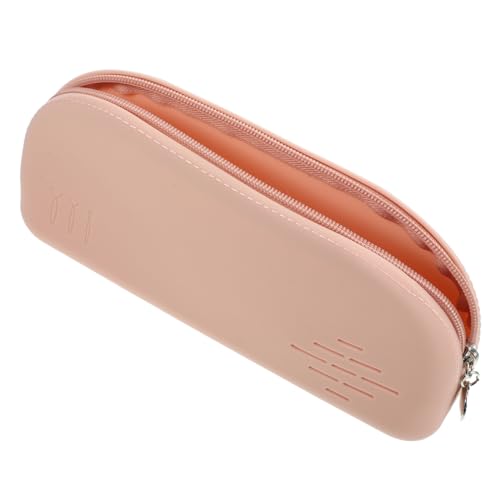 NULYLU Silikon Makeup Pinsel Organizer Tasche Für Reisen Tragbarer Kosmetikbehälter Mit Reißverschluss Vielseitig Einsetzbar Für Make-up Und Persönliche Utensilien OPP Verpackung von NULYLU