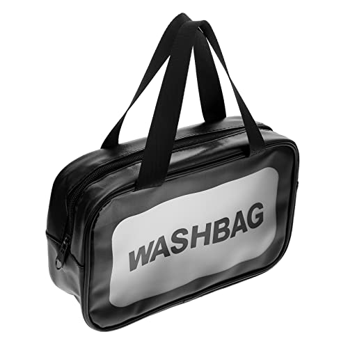NULYLU Reise Kosmetik Tasche Aus Transparentem Praktischer Handheld Kulturbeutel Für Outdoor Und Urlaub Für Damen Und Herren Vielseitig Einsetzbar Leicht Und Kompakt von NULYLU