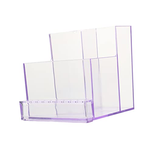 NULYLU Nail Drill Bits Aufbewahrungsbox Aus Robustem Kunststoff Praktischer Organizer Für Maniküre Und Schleifköpfe Transparentes Design Für Nail Art Studio Und Zuhause von NULYLU
