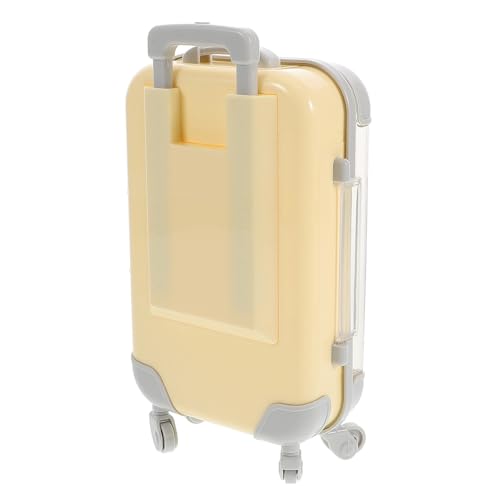 NULYLU Mini Reise-Kosmetiktasche Für Wimpern Kompakte Aufbewahrungsbox Im Mini-Koffer-Design Für Falsche Wimpern Und Make-up Transparente Eyelash Organizer Für Unterwegs Klein von NULYLU