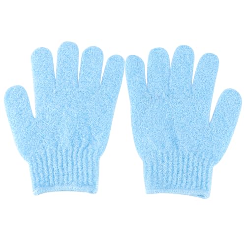 NULYLU 2paar Exfoliating Hand Und Körperhandschuhe Für Dusche Sauna Finger-design Für Männer Und Frauen Effektive Hautpflege Mit Peelingwirkung Blau NULYLU 2paar Exfoliating Hand Und Körperhandschuhe Für Dusche Sauna Finger-design Für Männer Und Frauen Effektive Hautpflege Mit Peelingwirkung Blau von NULYLU
