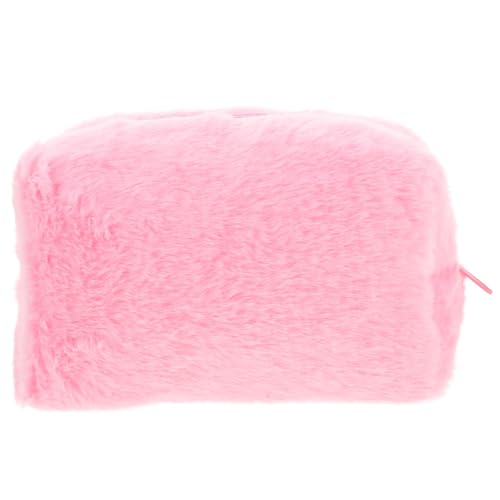 NULYLU Plüsch-Kosmetiktasche Reise-Make-up-Tasche Kulturbeutel Aufbewahrungshalter Für Damen Mit Reißverschluss Für Reisen Camping Und Täglichen Gebrauch von NULYLU