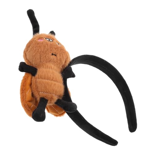 NULYLU Plüsch Tier Haarschmuck Für Erwachsene Waschgesicht Haarreif Mit Niedlichem Käferdesign Für Geburtstagsfeiern Und Kostüm-events Und Stylisch von NULYLU