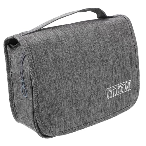 NULYLU Portable Waschbeutel Mit Haken Multifunktionale Kosmetiktasche Für Wasserabweisend Große Kapazität Für Make-up Und Toilettenartikel Für Damen Und von NULYLU