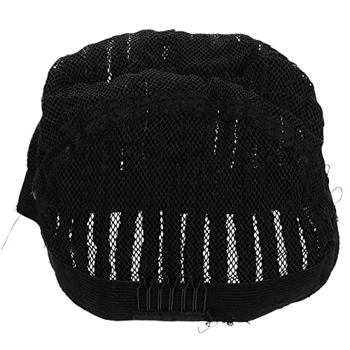 NULYLU Perückennetzkappe Geflochtene Perückennetz Für Cornrows Perücke Rutschfestes Haarnetz Schützt Ihr Haar Bequemer Sitz Für Damen Und Herren von NULYLU