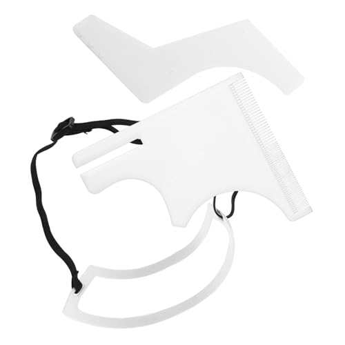 NULYLU Rasierschablonen-set Für Haaransatz Und Dekolleté Set Mit Bartformer Ideal Für Den Heimgebrauch von NULYLU