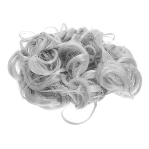 NULYLU Retro Haarknoten Haarteil Mit Locken Haarverlängerung Dutt Klammer Für Damen Curly Bun Comb Clip Leicht Und Bequem Praktisches Haaraccessoire Für Elegante Frisuren von NULYLU
