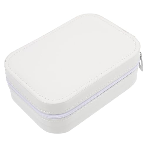NULYLU Schminkkoffer Mit Beleuchtetem Spiegel Und Organizer-Box Kleiner Reise-Make-up-Organizer Für Unterwegs Mit Led-licht von NULYLU