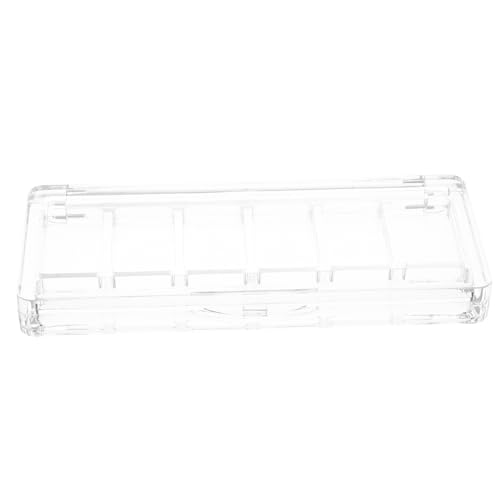 NULYLU Schminkpalette Lidschatten Leere Transparente Make-up-palette Aus Kunststoff Make-up-organizer Für Unterwegs Diy-kosmetik von NULYLU