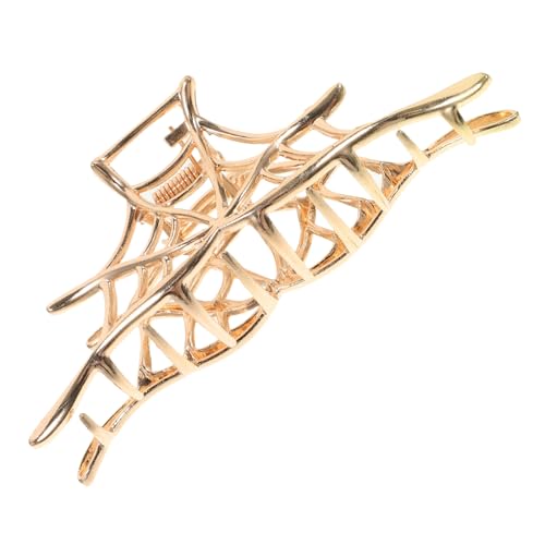 NULYLU Spiderweb Haarklammer Aus Metall Großer Haarklip Für Damen Rutschfester Haarclip Für Dickes Und Dünnes Haar Elegantes Haaraccessoire Für Verschiedene Anlässe von NULYLU
