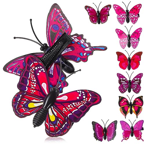 NULYLU 10stücke Schmetterlings-haarspangen Haar-zubehör Party-dekoration Schmetterlings-barrettes Für Frauen Mädchen Teens von NULYLU