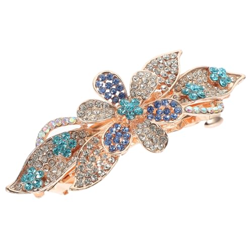 NULYLU Glitzernder Haarklammer Strass Große Haarspange Für Frauen Für Dickes Haar Blumen-haaraccessoire Für Hochzeiten Und Alltag NULYLU Glitzernder Haarklammer Strass Große Haarspange Für Frauen Für Dickes Haar Blumen-haaraccessoire Für Hochzeiten Und Alltag von NULYLU