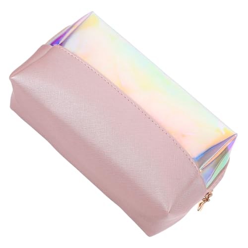 NULYLU Stylische TPU-rasier-Tasche Mit Regenbogen- -Design wasserdichte Kosmetiktasche Für Reisen Praktische Aufbewahrung Für Make-up Und Toilettenartikel Für Damen Und Herren von NULYLU