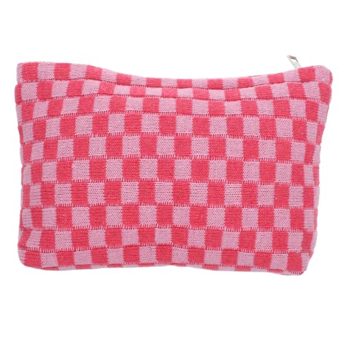 NULYLU Schminktasche Groß Portable Kosmetiktasche Mit Reißverschluss Für Damen Reise-Organizer Schminktäschchen Zum Aufbewahren Von Kosmetika Und Kleinigkeiten von NULYLU