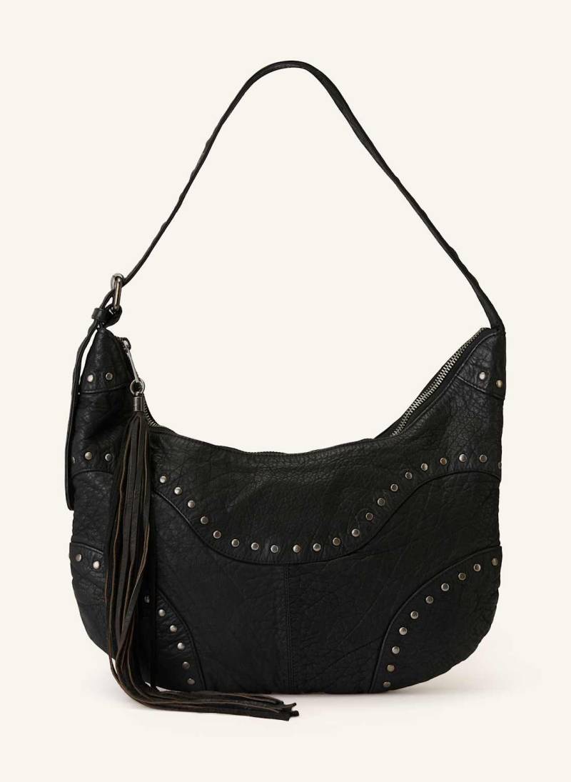 Núnoo Schultertasche Dagmar Mit Nieten schwarz von NÚNOO