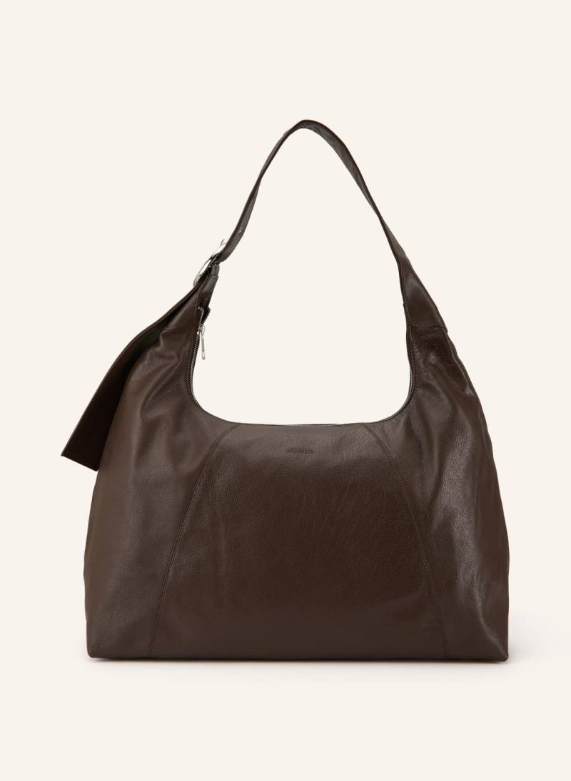 Núnoo Schultertasche Maxi Dandy Buckle Mountain braun von NÚNOO