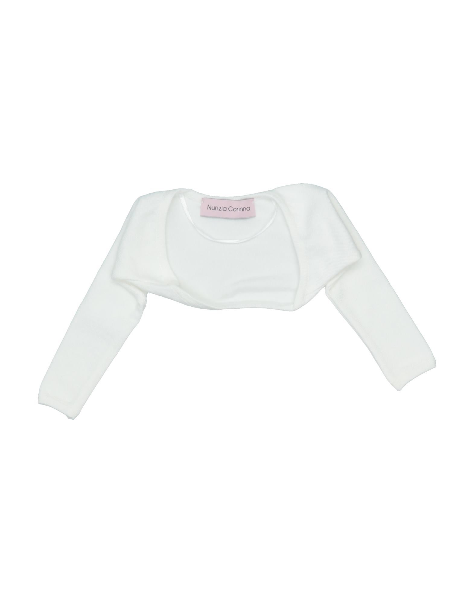 NUNZIA CORINNA Wickelpullover Kinder Weiß von NUNZIA CORINNA