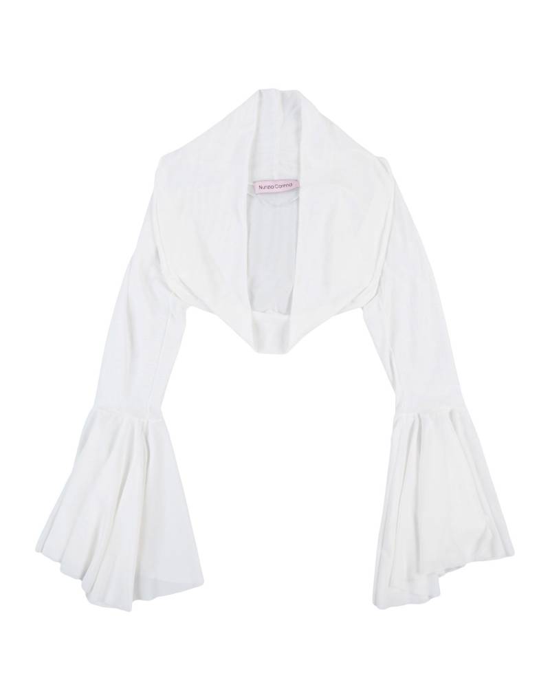 NUNZIA CORINNA Wickelpullover Kinder Weiß von NUNZIA CORINNA