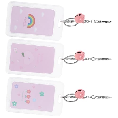 NUOBESTY 3stücke Klarer Kartenhalter Mit Schutzabdeckung Geeignet Für Arbeits Und Sonstige Karten Leicht Zu Reinigen Handhaben Zum Aufbewahren Von Spielkarten Visitenkarten Und Postkarten von NUOBESTY