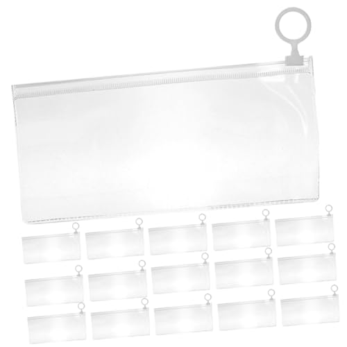NUOBESTY 1 Satz Transparente Schreibwaren Tasche Aktentasche Transparente Stiftetuis Clear Pencil Case Federmappe Durchsichtig Bleistift Federmäppchen Stifttaschen Stiftbehälter PVC 30st NUOBESTY 1 Satz Transparente Schreibwaren Tasche Aktentasche Transparente Stiftetuis Clear Pencil Case Federmappe Durchsichtig Bleistift Federmäppchen Stifttaschen Stiftbehälter PVC 30st von NUOBESTY