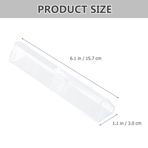 NUOBESTY 15 Stück Teiliges Transparentes Acryl Stifteetui Dreieckige Stapelbare Pen Container für Kugelschreiber und Bleistifte Leichtes Schreibwaren Aufbewahrungsbox für NUOBESTY 15 Stück Teiliges Transparentes Acryl Stifteetui Dreieckige Stapelbare Pen Container für Kugelschreiber und Bleistifte Leichtes Schreibwaren Aufbewahrungsbox für von NUOBESTY