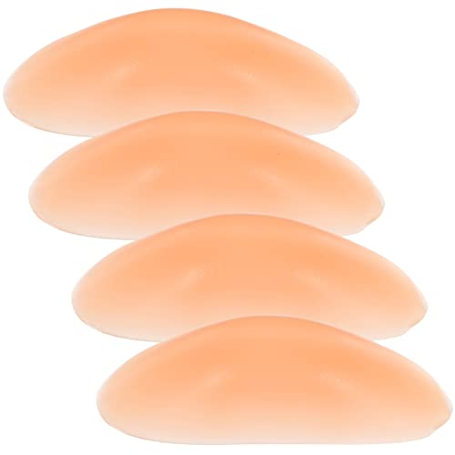 NUOBESTY 2 Paar Silikon-Schulterpolster Für Damen Rutschfeste Schulterstützpolster-Protektoren Für Frauen Hautfarbe von NUOBESTY