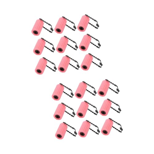 NUOBESTY 2 Sätze Haarrundstange Locken Für Wellig Eisstockschießen Mädchen Lang Werkzeug Schwamm Walzen Styling Ponge Lockler Schwamm Curler Rollenhaar Rosa 12 Stück * 2 von NUOBESTY
