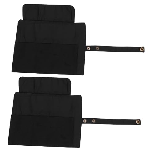 NUOBESTY 2 Stück Aufbewahrungstasche Ansehen Grünes Federmäppchen Betrachten Federmäppchen Tasche Sehen Werkzeugtaschen Aus Segeltuch Federmäppchen Ästhetik Etui Uhren Stoff Black von NUOBESTY