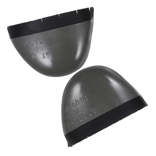 NUOBESTY 2 Stück Stahlkappenschutz aus Kunststoff mit Epoxidbeschichtung Stoßfest und Durchtrittsicher Arbeitsschutz für Damen und Herren Anti statisch und Langlebig Passend für von NUOBESTY