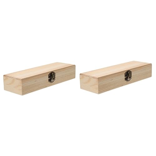 NUOBESTY 2er-Box Handform Für Kinder Kinderspiegel Füllfederhalter Federmäppchen Für Kinder Ton Für Kinder Bleistifthalter Für Kinder Kinderton Student Hölzern Handbuch Stifthalter Aus Holz von NUOBESTY