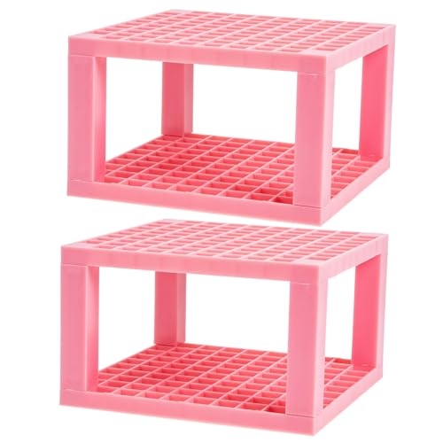 NUOBESTY 2stücke Pinselhalter Für Ölfarben Und Stifte Abnehmbarer Quadratischer Organizer Für Kunst Schreibutensilien Langlebig Und Praktisch von NUOBESTY