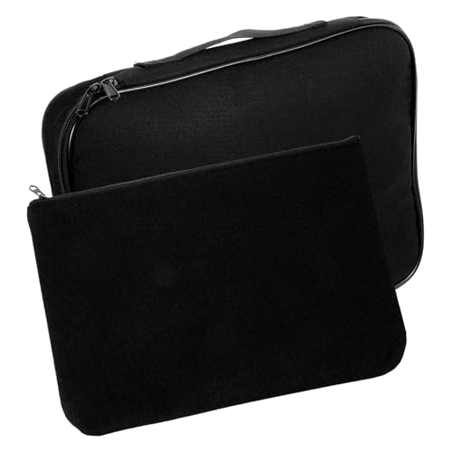 NUOBESTY 2stücke Reise-Organizer-geldbörse Mit Abschließbarer Tasche Für Dokumente Akten Und Reisenecessitäten Robustes Material Und Einfacher Transport Zahlenschloss Für von NUOBESTY