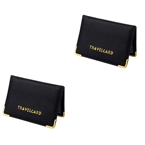 NUOBESTY 2stücke Ultrathin RFID Kreditkartenhülle wasserdichte Schutzhülle Für Bankkarten Und Ausweise Für Reisen Und Alltag Leicht Und Langlebig von NUOBESTY