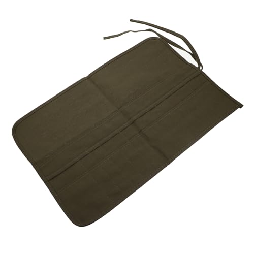 NUOBESTY Pinsel-Organizer Mit Aufbewahrungstasche Für Pinsel Zeichenstifte Make-up Robust Und Tragbar Einfach Zusammenrollbar Verschließen von NUOBESTY