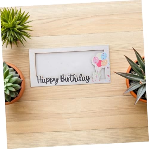 NUOBESTY 3stücke Holz Visitenkartentasche Für Männer Und Damen Mit Sichtfenster Geldumschlag Kartenetui Ausweisetui Organizer Geschenkbox Zum Geburtstag von NUOBESTY