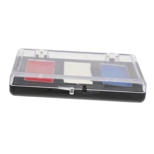 NUOBESTY 3stücke Teiliges Gesichtsbemalung Für Partys Wasserdichte Sichere Schminkfarbe Für Fußballfans Festivals Und Kreative -projekte von NUOBESTY