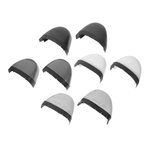 NUOBESTY 4 Paar Unisex Stahlkappen Schuhschutz Sicherheitsschuhe Zehenschutz Arbeitsschutz Atmungsaktiv Pannensicher für Herren Damen Industrie Baustelle von NUOBESTY