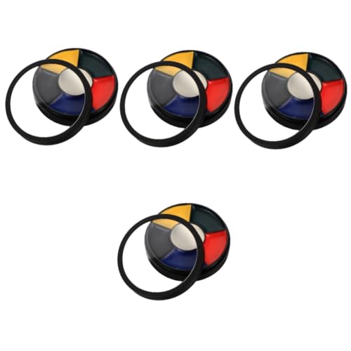 NUOBESTY 4 Stück Fake Wound Pigment Farben Körper und Gesichtsbemalung für Halloween Einfach Anzuwenden für Kreative Effekte und Cosplay Makeup für Partys und Festivals von NUOBESTY