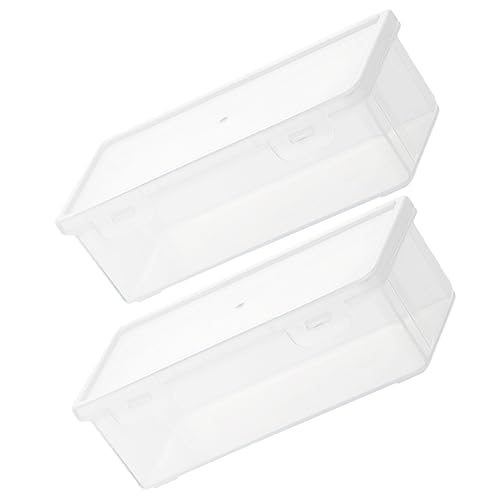 NUOBESTY 4 Stück Schreibwaren Schreibwarenbehälter Bleistiftbehälter Kinder Bleistiftboxen Tattoos Stiftboxen Kleine Behälter Mit Deckel Hartes Federmäppchen von NUOBESTY