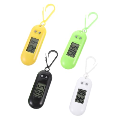 NUOBESTY 4 Stück Teiliges LED Elektronische Taschenuhr Schlüsselanhänger Clip Prüfungsuhr Praktisch zum Anklippen an Gürtel oder Rucksack Zufällige Farben Einfach Ablesbar Zufällige Farbe NUOBESTY 4 Stück Teiliges LED Elektronische Taschenuhr Schlüsselanhänger Clip Prüfungsuhr Praktisch zum Anklippen an Gürtel oder Rucksack Zufällige Farben Einfach Ablesbar Zufällige Farbe von NUOBESTY
