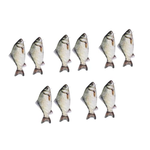 NUOBESTY 5 Sätze Lustiger Stifthalter Süßer Stifthalter Bleistifthalter Für Federmäppchen Fisch Stiftbehälter Cartoon-stifthalter Kleine Schreibwarentasche Polyester 2 Stück * 5 von NUOBESTY
