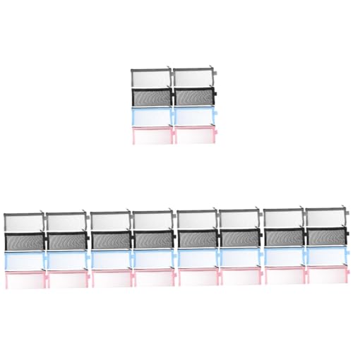 NUOBESTY 5 Sätze Netz Transparentes Federmäppchen Zubehör Bleistifte Make-up-Organizer-Tasche Make-up-Reisetasche Bindemittel Münze Federmäppchen Gänseblümchen Geldbörse Nylon 8 Stück * 5 von NUOBESTY
