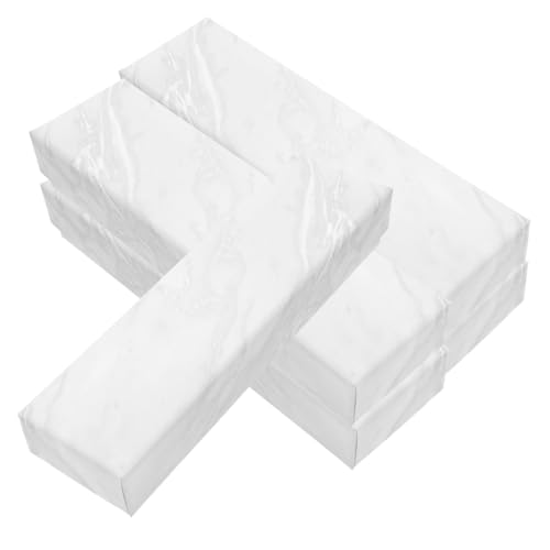 NUOBESTY 5 Stück Teiliges Stiftebox aus Papier Rechteckige Aufbewahrungsbox für Kugelschreiber Bleistifte und Kleine Gegenstände Leicht und Tragbar für und Bürobedarf Marmor von NUOBESTY